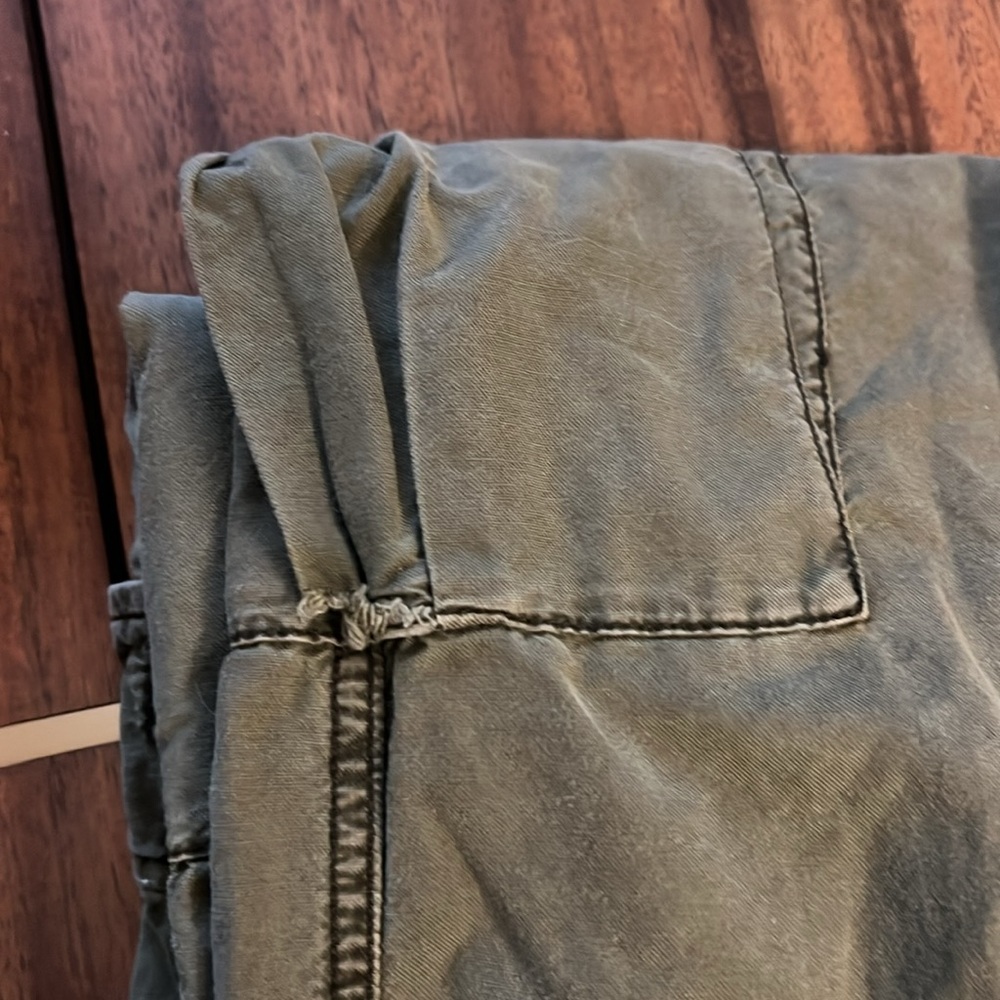 Free People Olive Cargo Pants - Picture 7 of 9